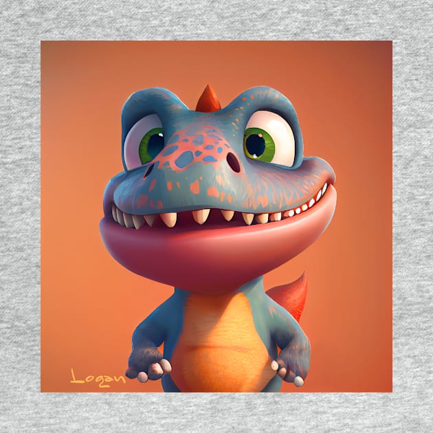 Baby Dinosaur Dino Bambino - Logan by KOTOdesign